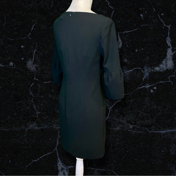 NWT Black Halo ‘Mooreland’ Mini Puff Sleeve Shift Dress in Black Size 0 - Picture 12 of 16